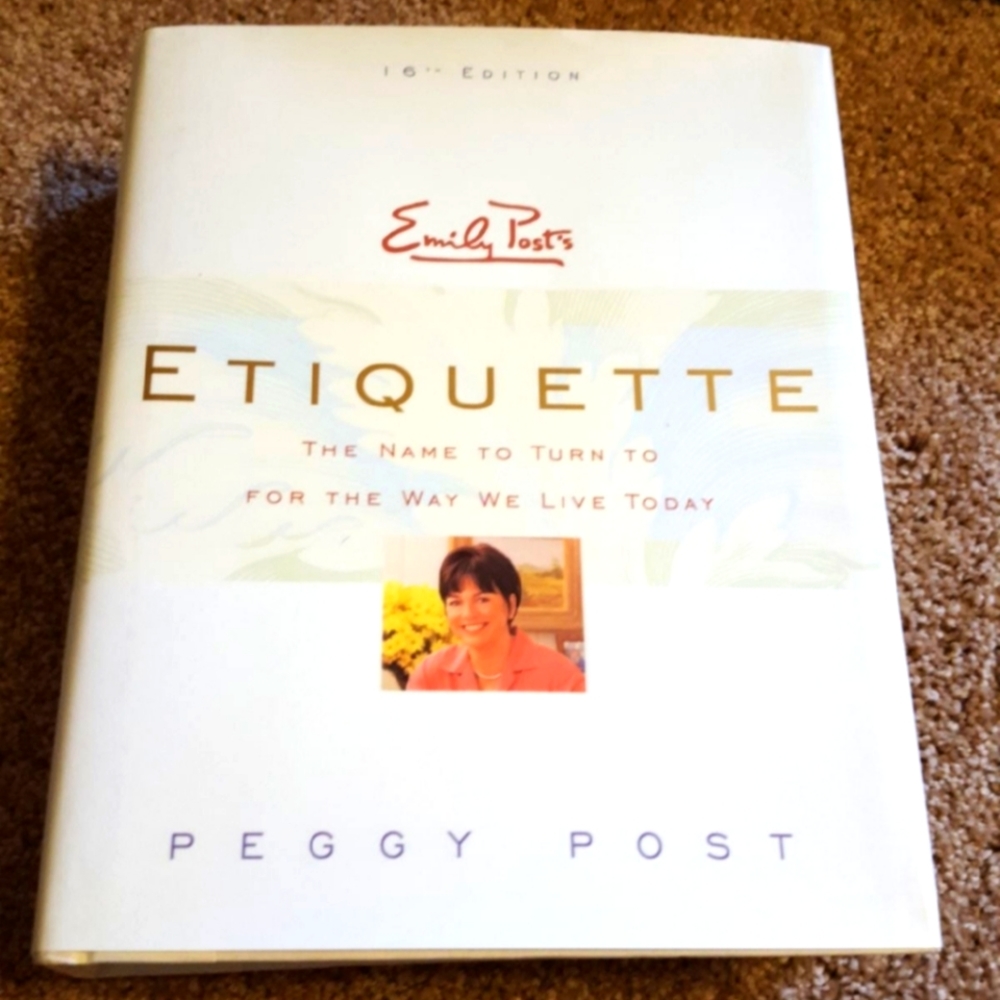 Etiquette book
